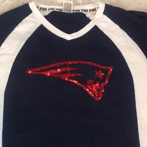 Pink Victoria’s Secret New England Patriots rugby